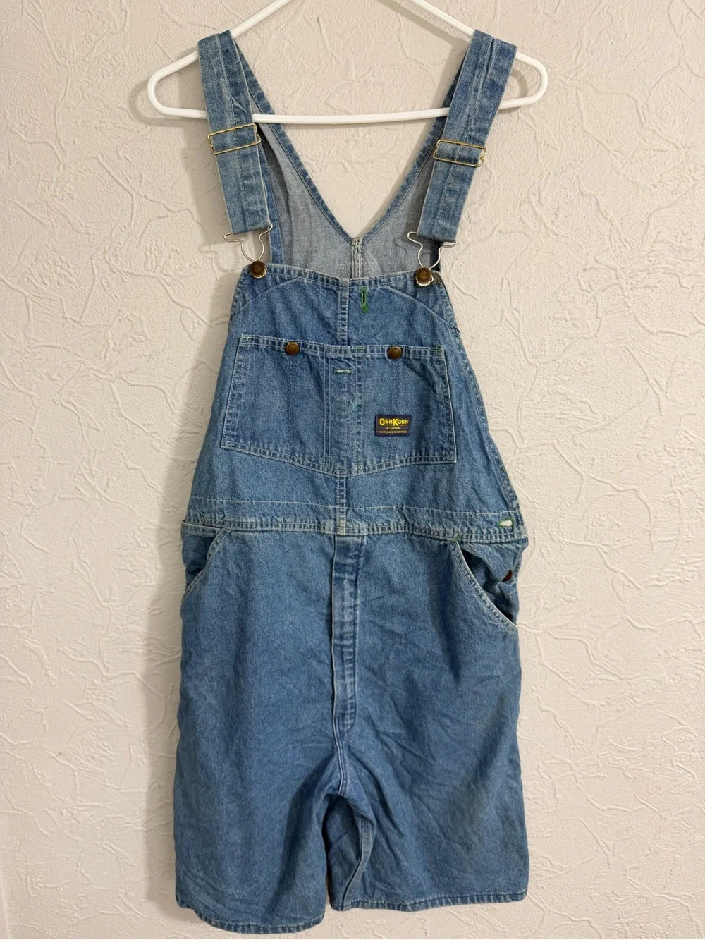 Vintage OshKosh B’Gosh Men's 36 Bib Overalls Vestbak Jean UNION MADE SANFORIZED